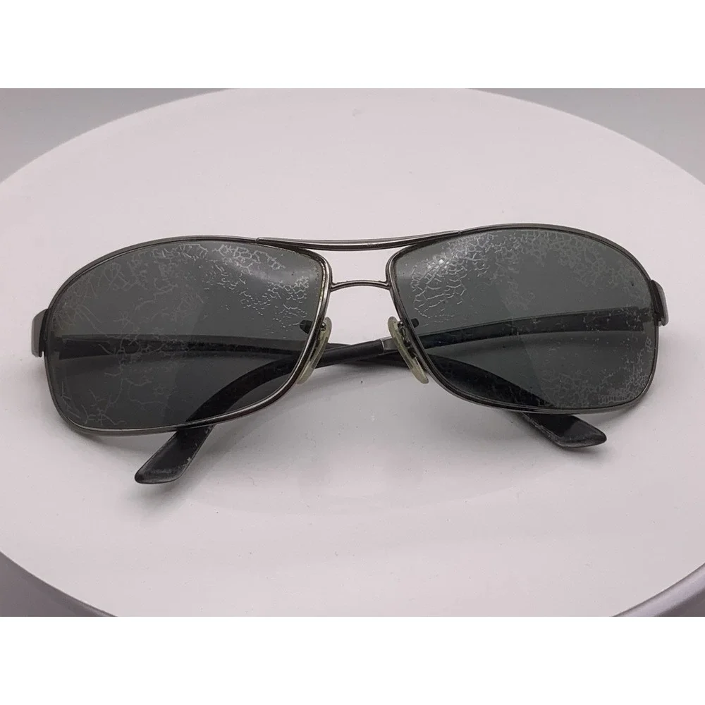 RAY BAN RB3343 004/51 2N Full Rim Unisex Glasses Silver 60-12 Frames Only